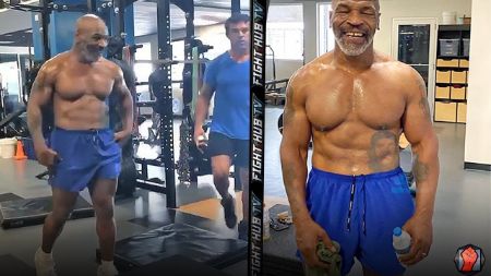 Mike Tyson underwent a rigorous fitness and diet routine.